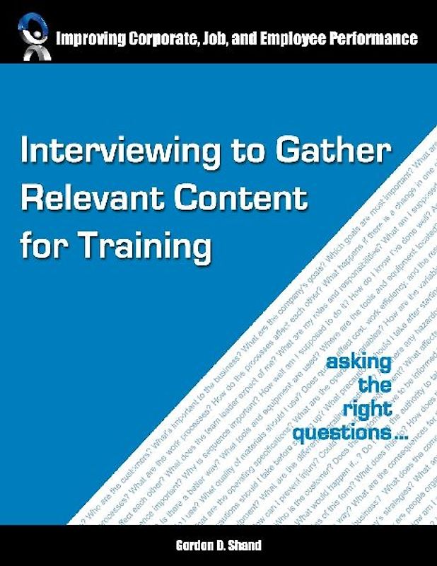 Interviewing to Gather Relevant Content for Training