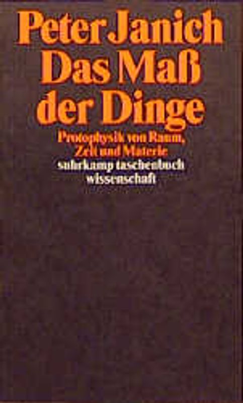Das Maß der Dinge