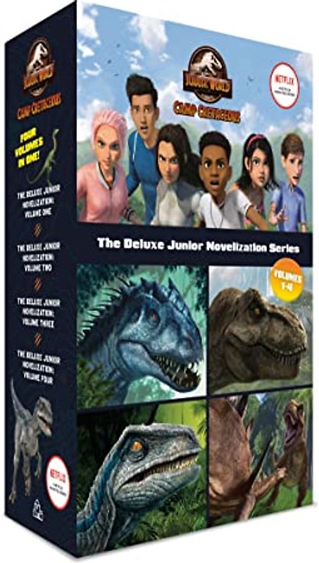 Camp Cretaceous: The Deluxe Junior Novelization Boxed Set (Jurassic World: Camp Cretaceous)