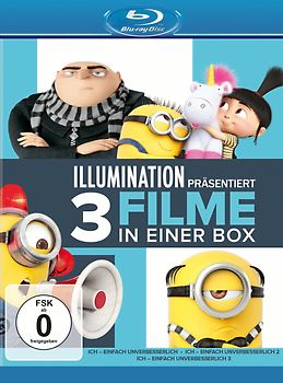 Ich - Einfach unverbesserlich 1-3 [3 Discs] Blu-ray Disc
