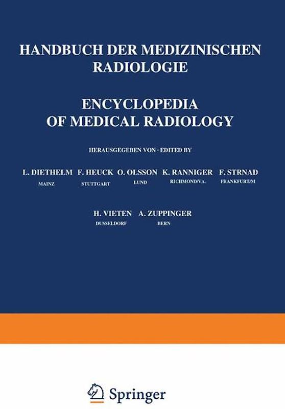 Röntgendiagnostik des Urogenitalsystems / Roentgen Diagnosis of the Urogenital System