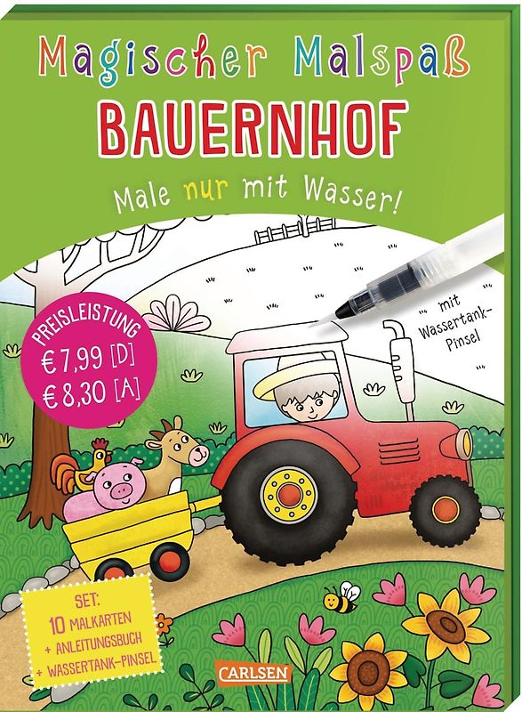 Magischer Malspaß: Bauernhof