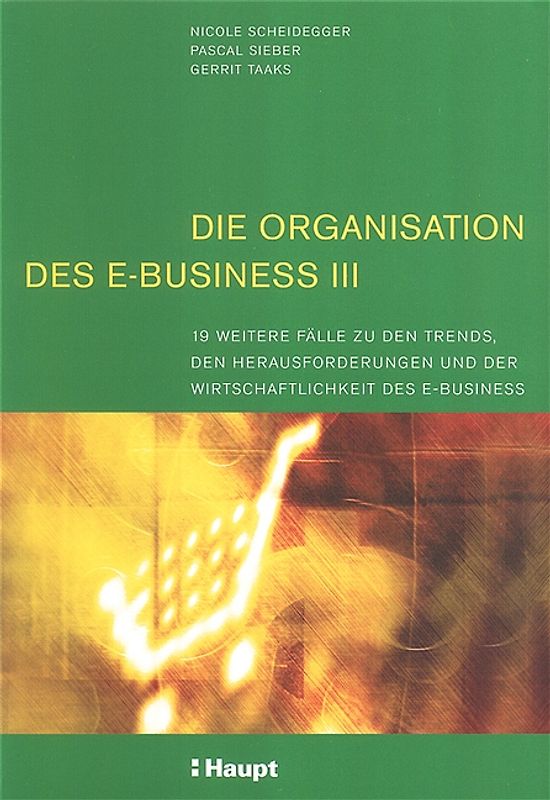 Die Organisation des E-Business III
