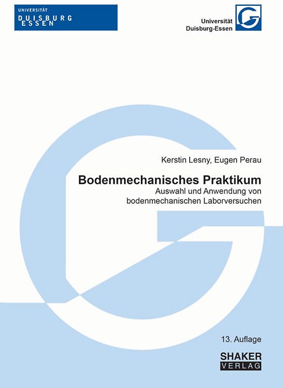 Bodenmechanisches Praktikum