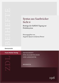 Syntax aus Saarbrücker Sicht 6