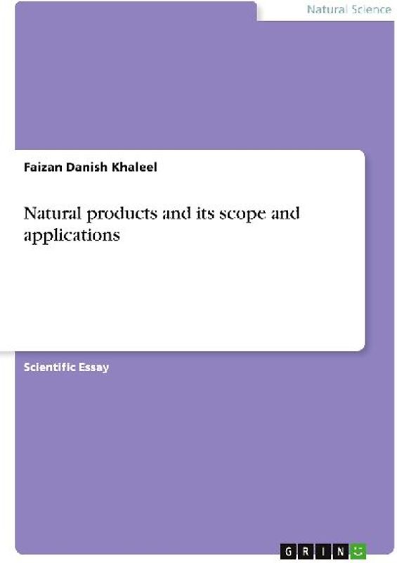 Natural products and its scope and applications