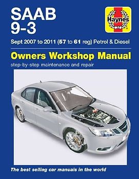 SAAB 9-3 Petrol & Diesel (07 - 11) Haynes Repair Manual