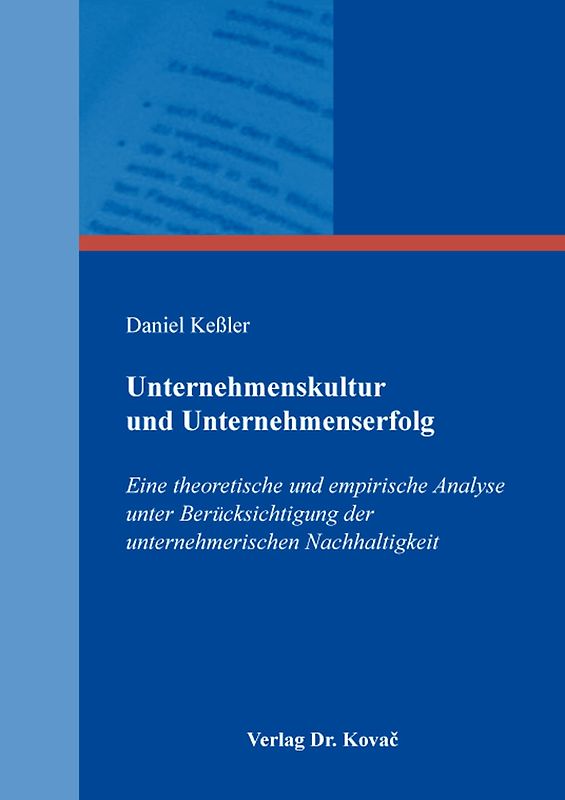 Unternehmenskultur und Unternehmenserfolg