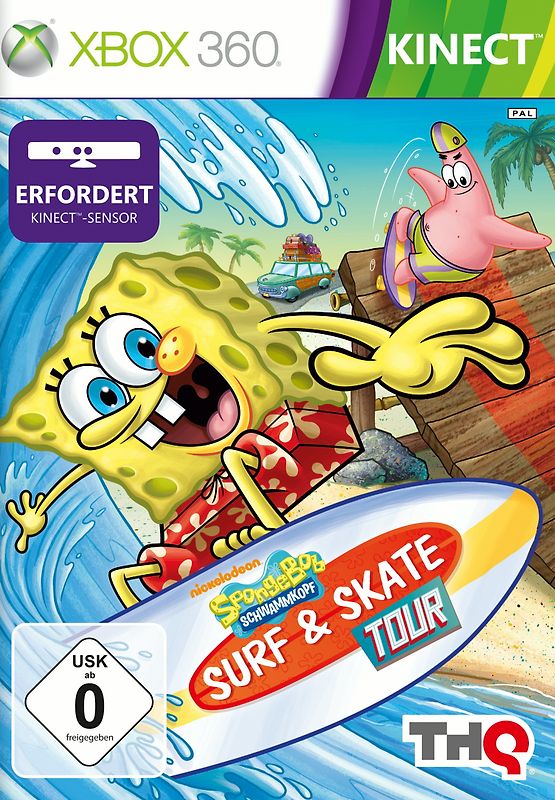 Sponge Bob Surf & Skate Tour [Kinect erforderlich] Xbox 360