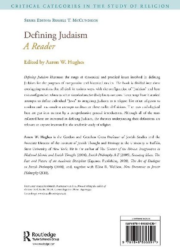 Defining Judaism