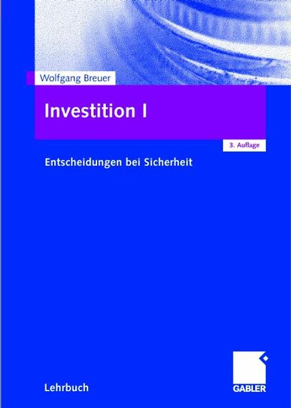 Investition I