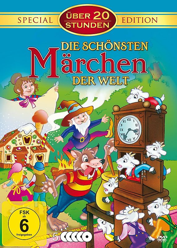 Die schönsten Märchen der Welt [5 DVDs] DVD