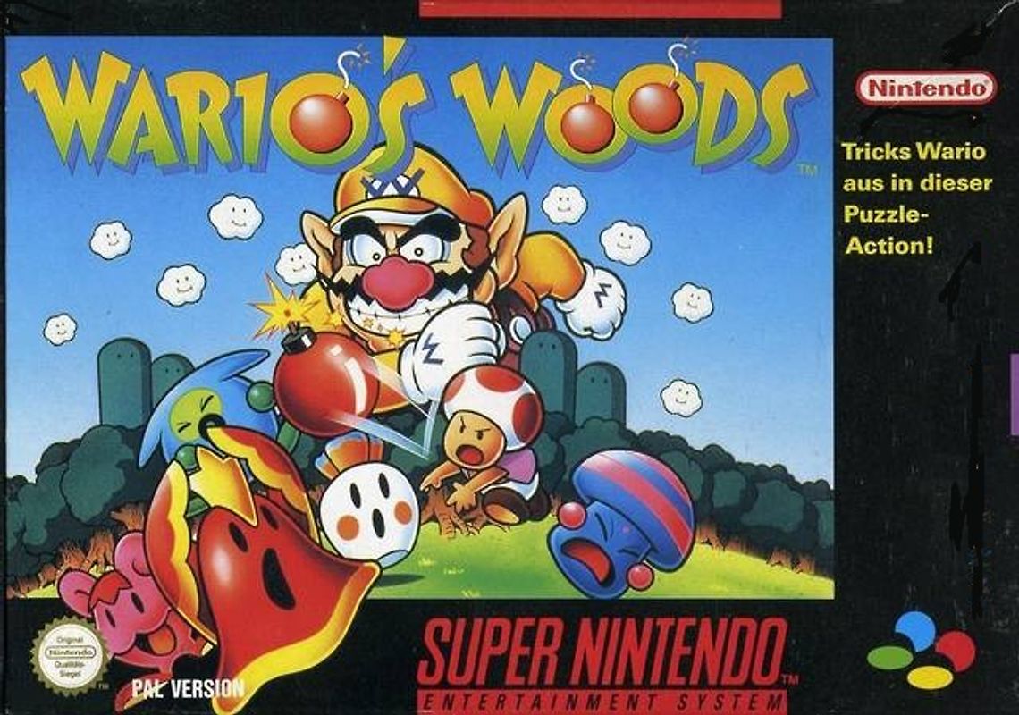 Wario's Woods Super Nintendo