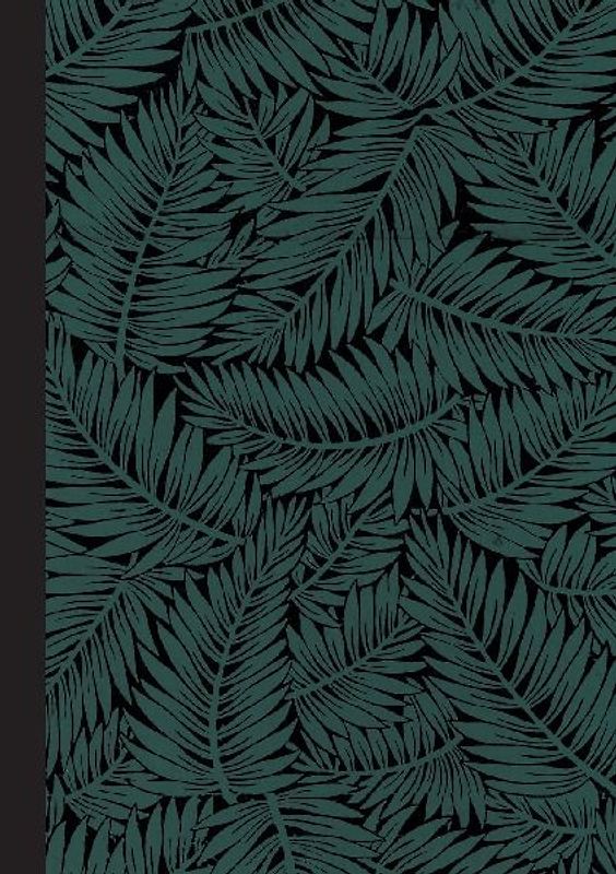 Carnet Blanc, Motif Feuillage, Papier Peint 18e