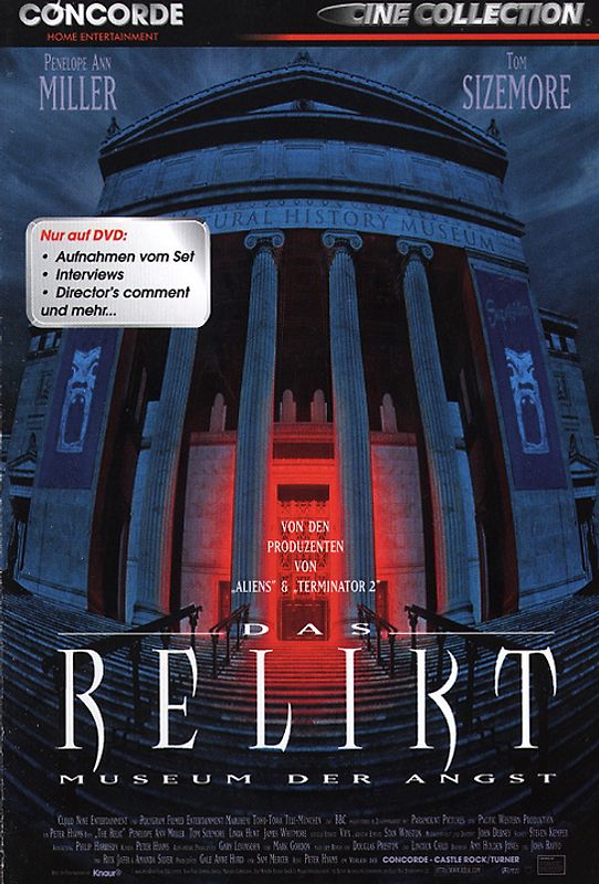 Das Relikt - Museum der Angst DVD