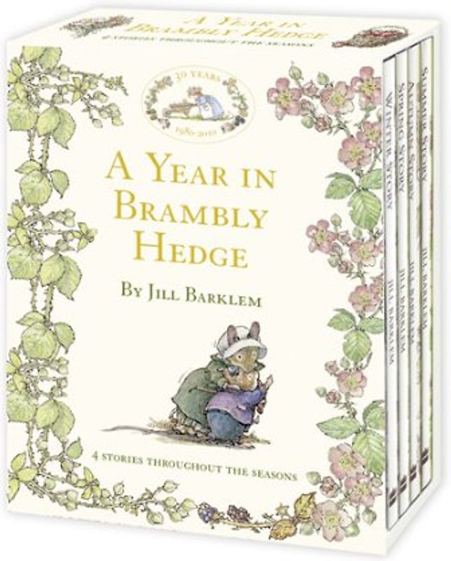 A Year in Brambly Hedge. 4 books - Jill Barklem