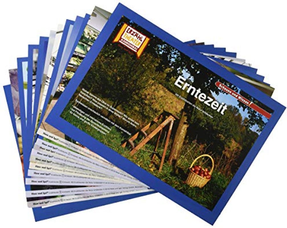 Erntezeit / Kamishibai Bildkarten: 10 Fotobildkarten für das Erzähltheater