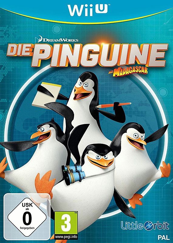 Die Pinguine aus Madagascar Nintendo Wii U