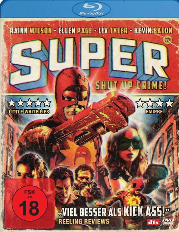 Super - Shut Up, Crime! Blu-ray Disc