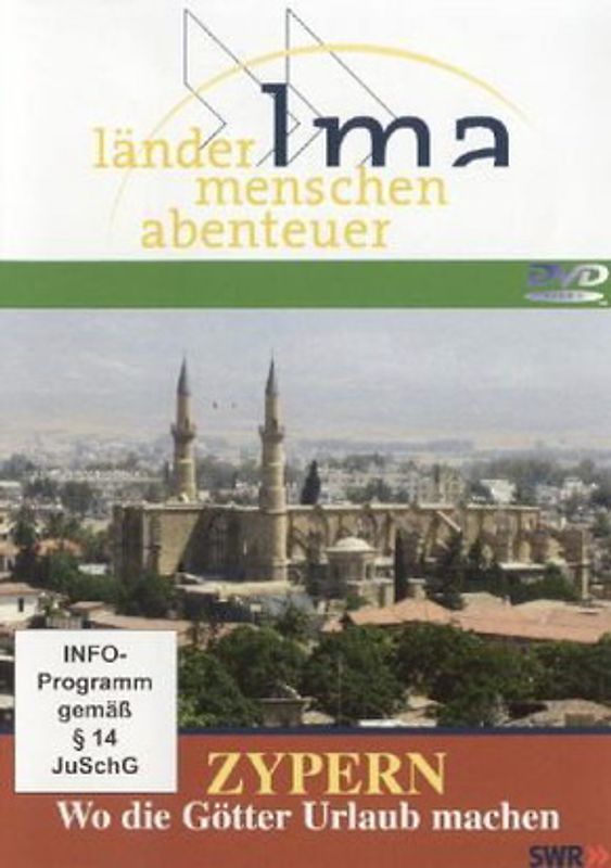 Zypern - Wo die Götter Urlaub machen (Reihe: Länder . Menschen. Abenteuer) Länge: ca. 44 Min. DVD