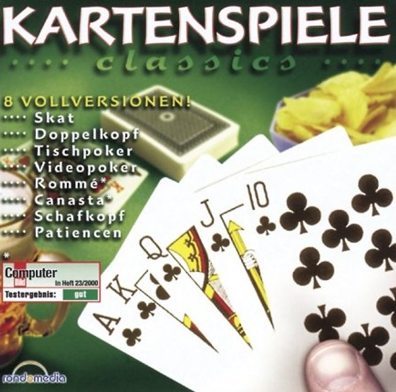 Kartenspiele Classics - 8 Vollversionen PC Spiele
