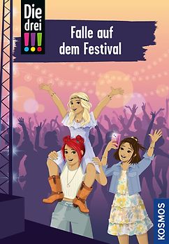 Die drei !!!, 118, Falle auf dem Festival