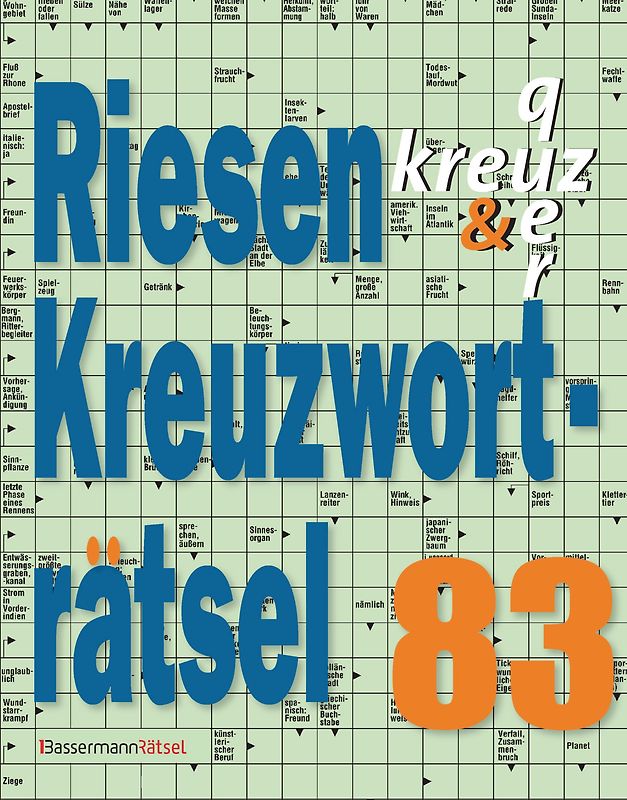 Riesen-Kreuzworträtsel 83 (5 Exemplare à 2,99 €)