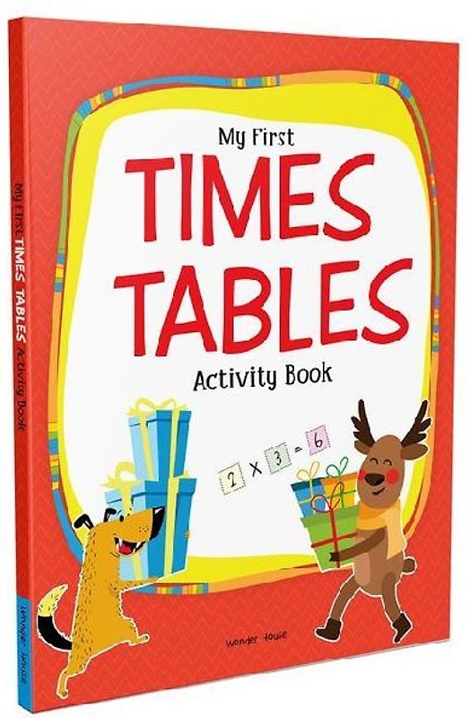 My First Times Tables Activity Book: Multiplication Tables from 1:20