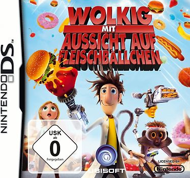 Wolkig mit Aussicht auf Fleischbällchen Nintendo DS