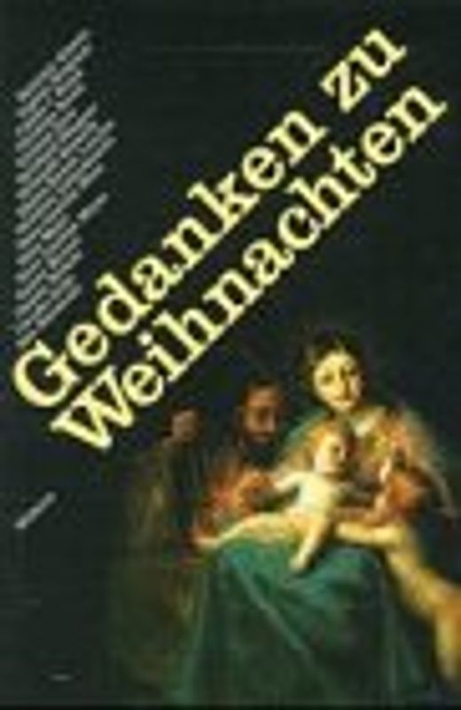 Gedanken zu Weihnachten