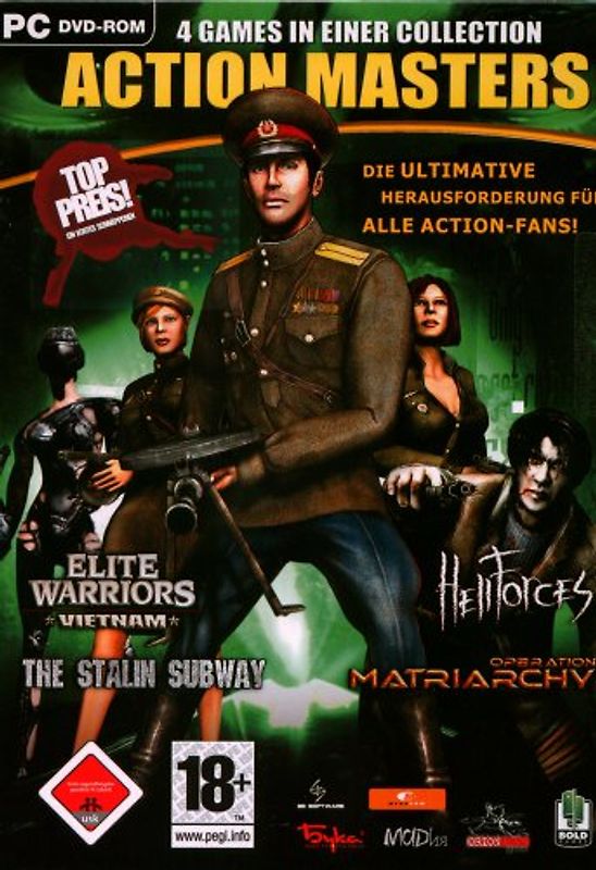 Action Master Vol. 1 (Elite Warriors, Hellforce, Stalin Subways, Operation Matriarchy) PC Spiele