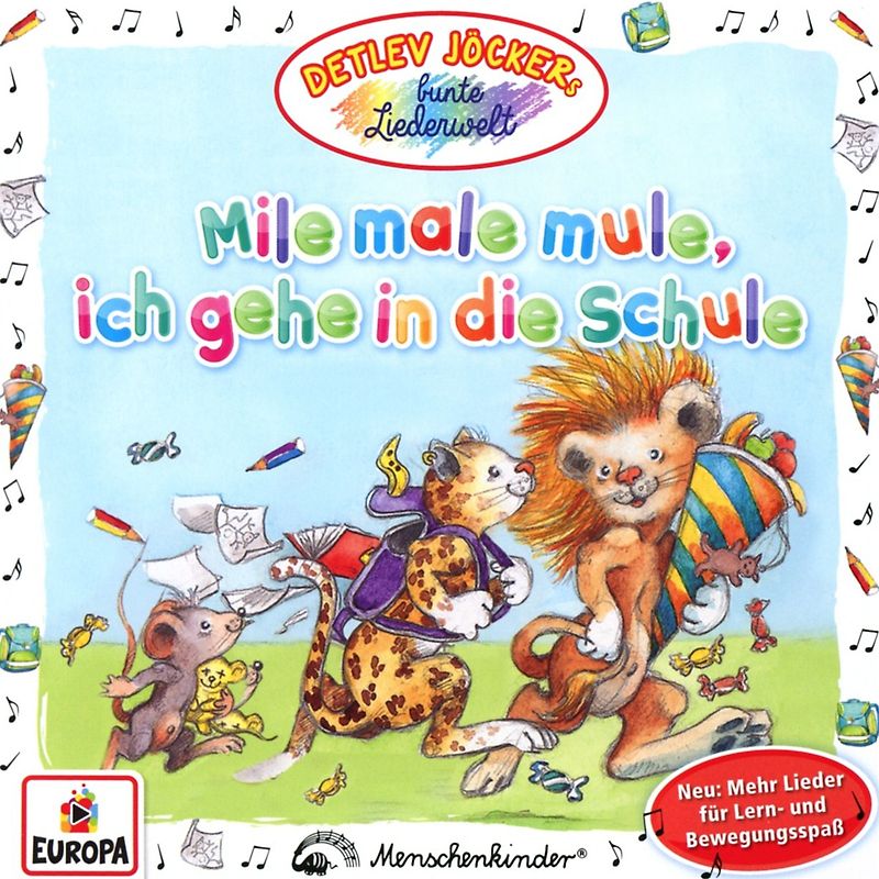 Mile male mule,ich gehe in die Schule