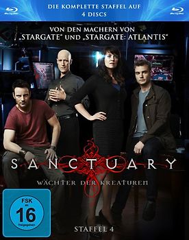 Sanctuary - Wächter der Kreaturen - Staffel 4 Blu-ray Disc