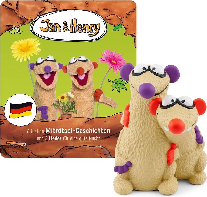 Tonies®: Jan und Henry – 8 Rätsel und 2 Lieder