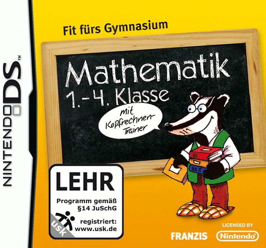 Mathematik 1.-4.Klasse Fit fürs Gymnasium Nintendo DS