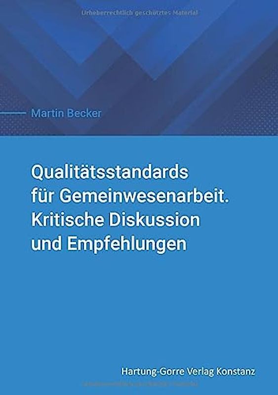 Qualitätsstandards für Gemeinwesenarbeit