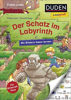 Duden Leseprofi – Mit Bildern lesen lernen: Der Schatz im Labyrinth