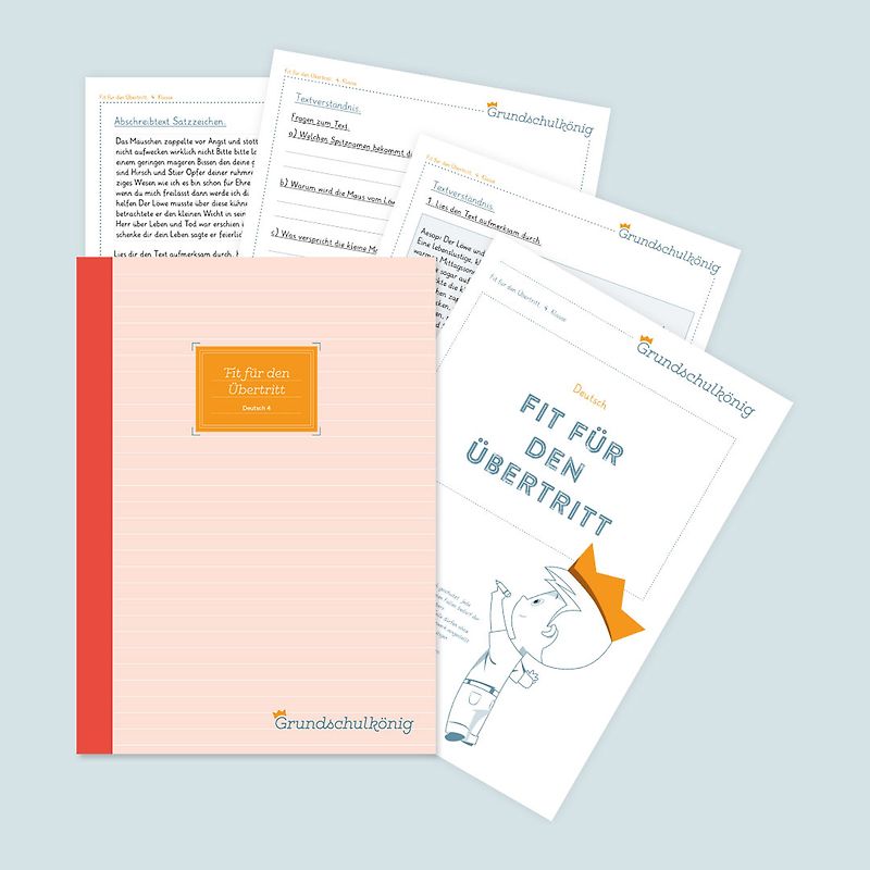 Grundschule - Deutsch, 4. Klasse: Fit für den Übertritt - Teil 1
