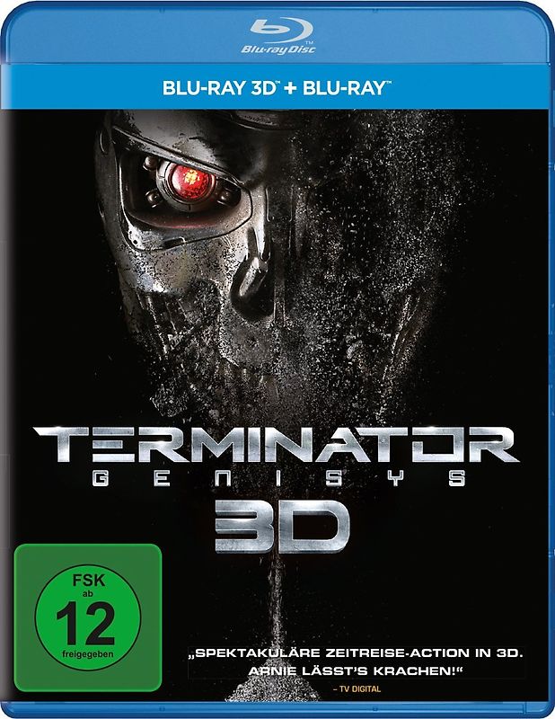 Terminator Genisys 3D 3D Blu-ray Disc
