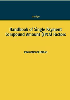 Handbook of Single Payment Compound Amount (SPCA) Factors
