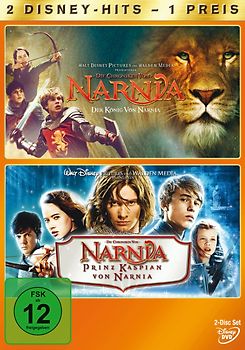 2 Disney-Hits: Die Chroniken von Narnia 1+2 [2 DVDs] DVD