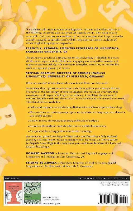 An Introduction to English Lexicology