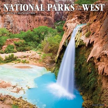 National Parks of the West 2026 12 X 12 Wall Calendar
