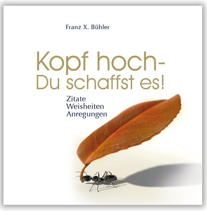 Kopf hoch - Du schaffst es!