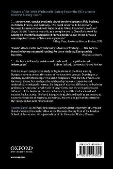 Big Business 'The European Experience in the Twentieth Century '