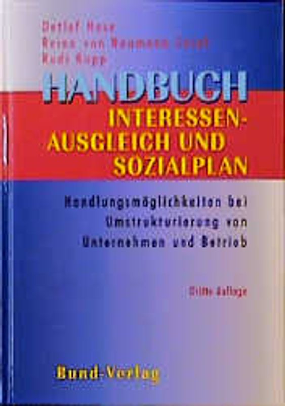 Handbuch Interessenausgleich und Sozialplan