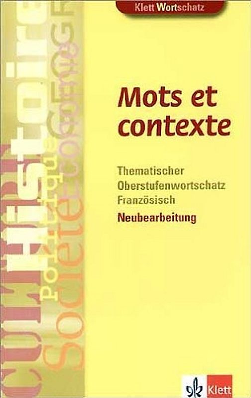 Mots et contexte