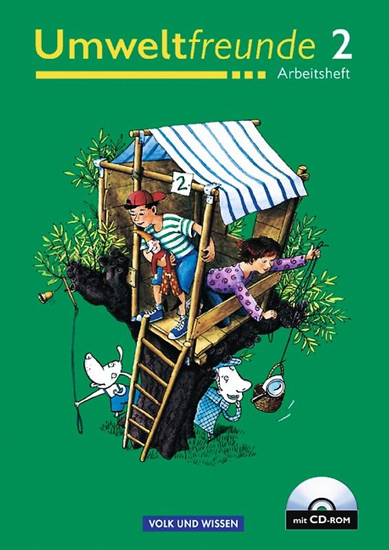 Umweltfreunde - Berlin, Brandenburg, Mecklenburg-Vorpommern, Sachsen-Anhalt... / 2. Schuljahr - Arbeitsheft mit CD-ROM