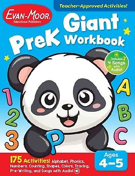 Giant Prek Workbook, Age 4 - 5