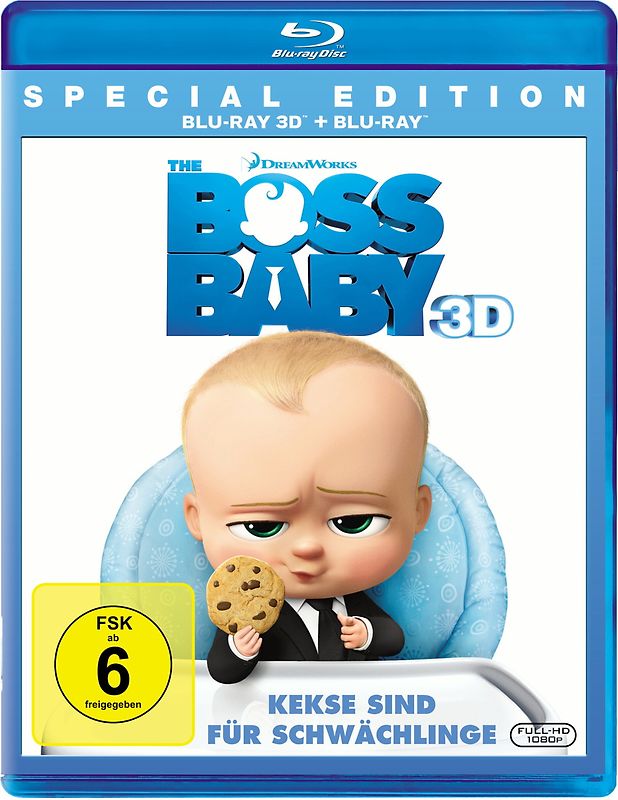 The Boss Baby 3D [inkl. Blu-ray] 3D Blu-ray Disc